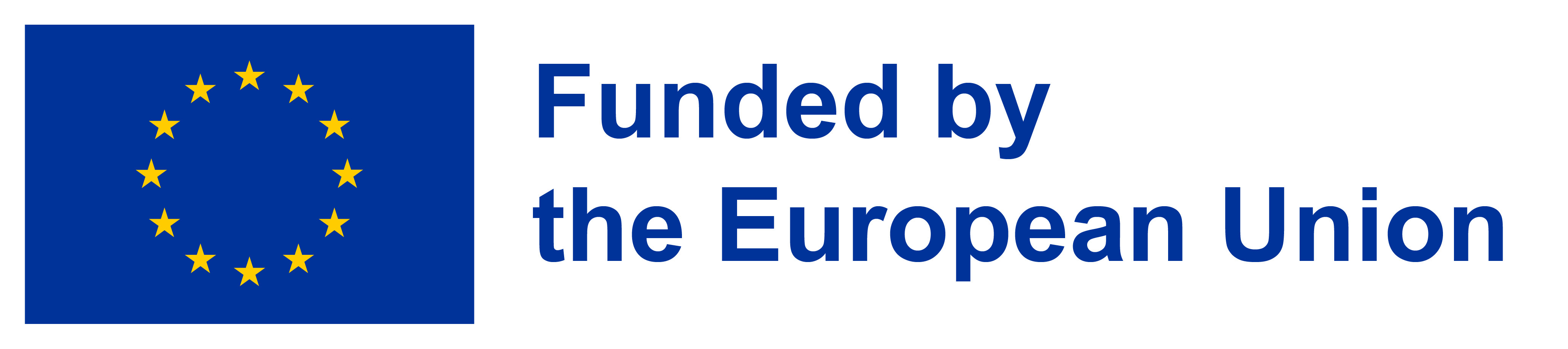 Image B — EU flag with Funded by the European Union text